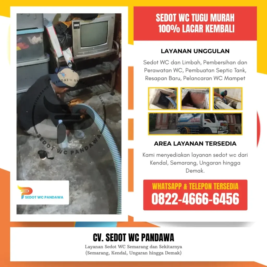Sedot WC Tugu - CV. Sedot WC Pandawa