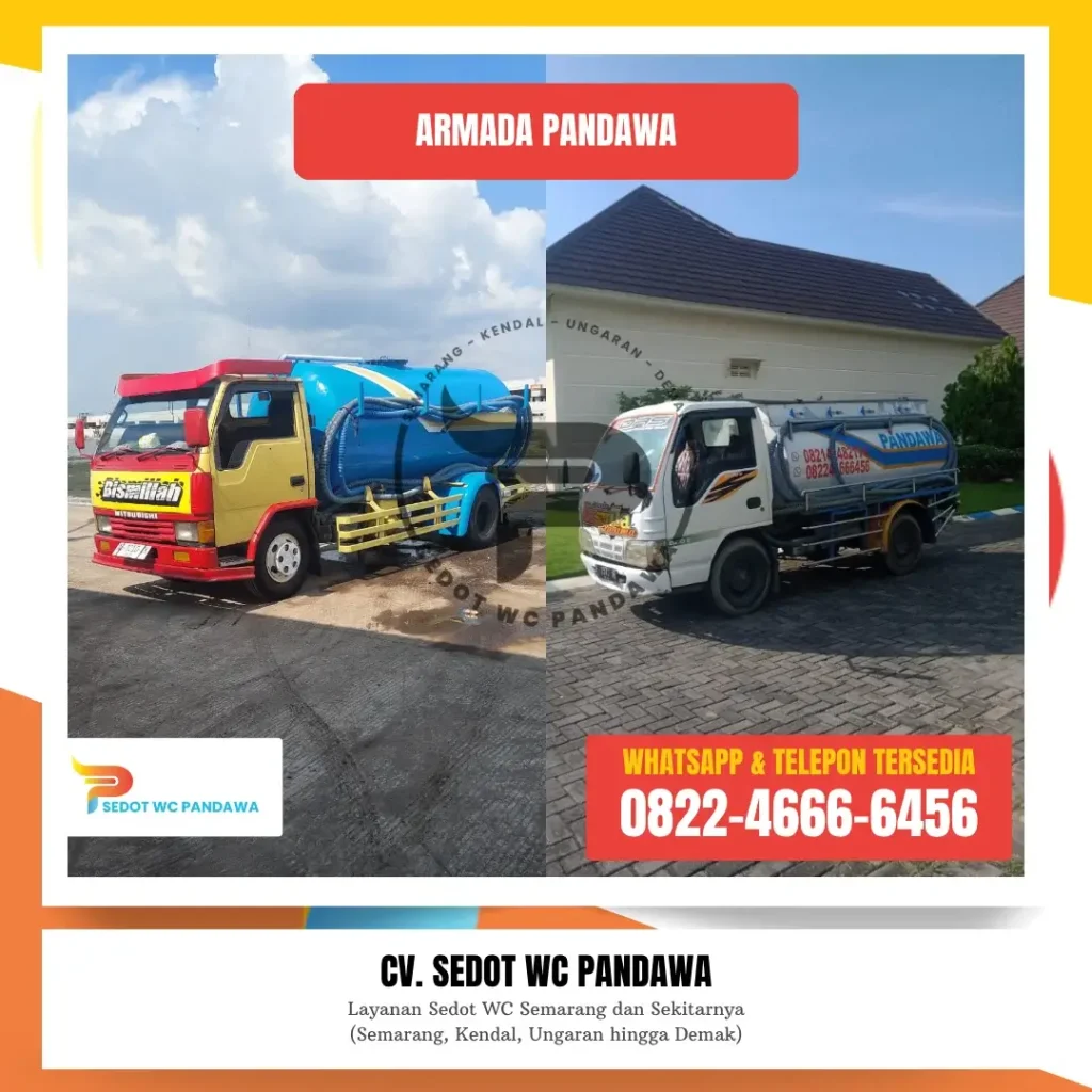 Armada Pandawa - Truk dari Sedot WC Pandawa