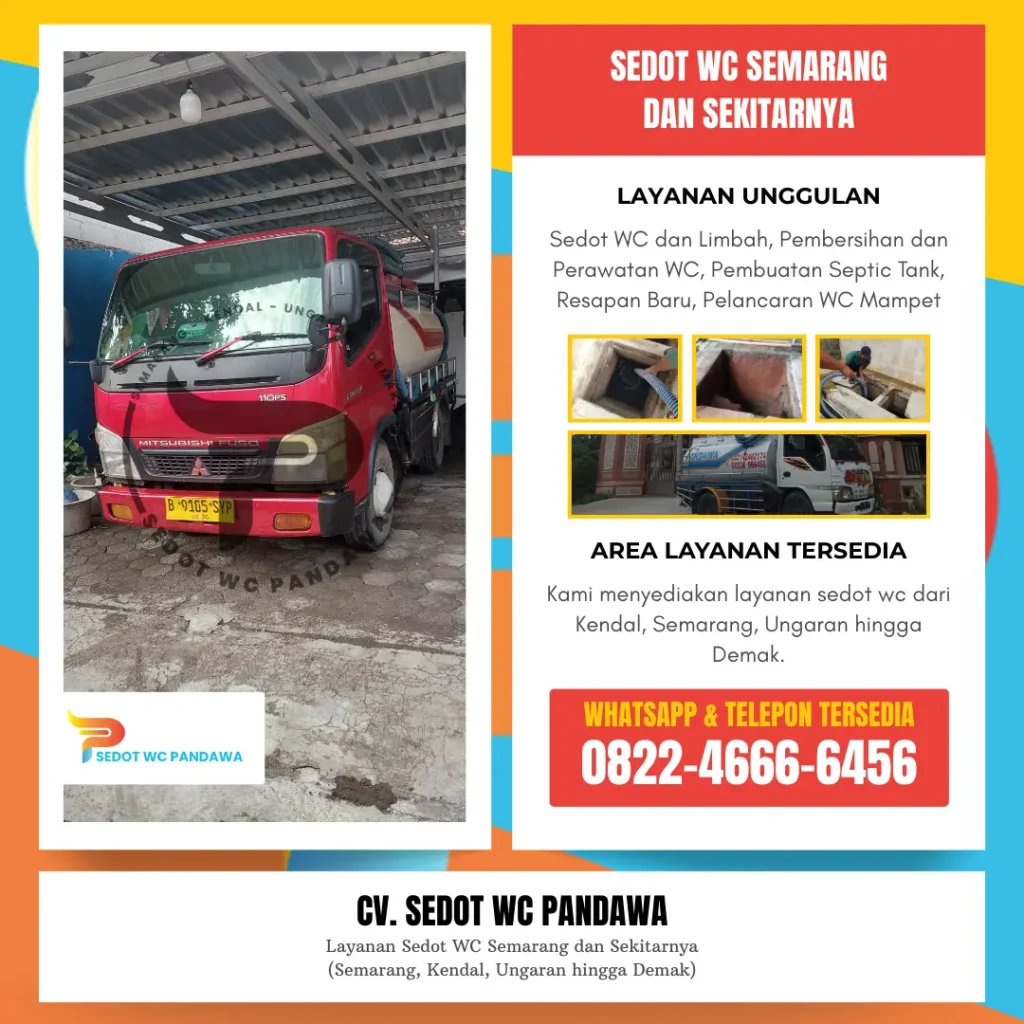 Sedot WC Semarang - Sedot WC Pandawa